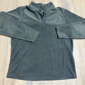 Men’s Columbia Fleece Grey size large